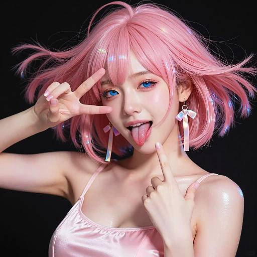 Vibrant Art of a Beautiful Girl