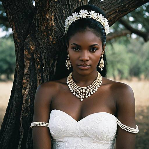Zulu Bride in Traditional Wedding Attire