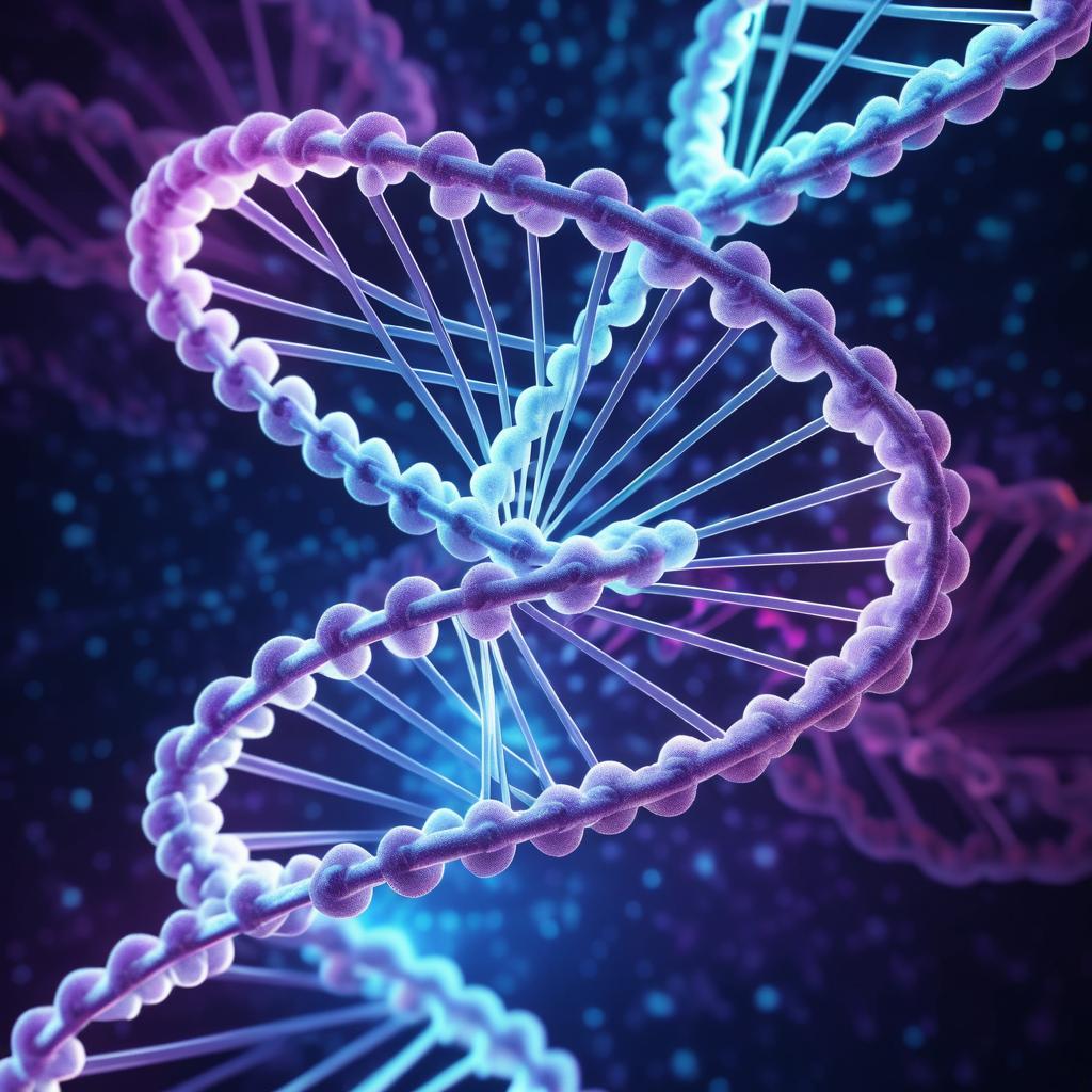 Illuminated DNA Replication in Cellular Nucleus