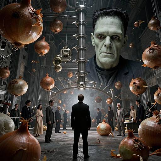 Epic Cinematic Onion Skin Scene