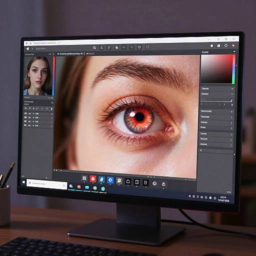 Virtual Red-Eye Correction Magic