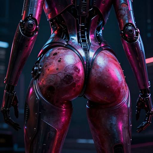 Futuristic Cybernetic Creature Loins