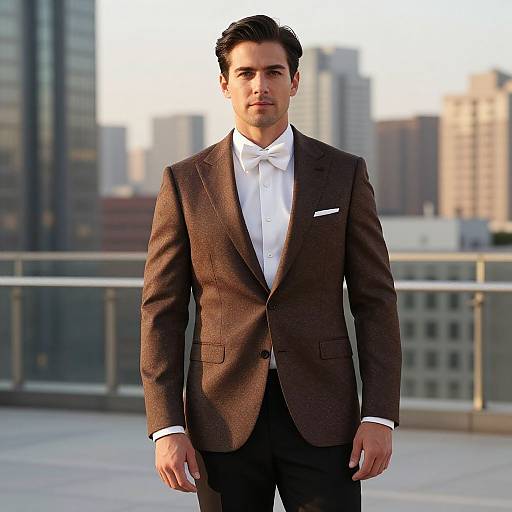 Confident Man in Urban Elegance
