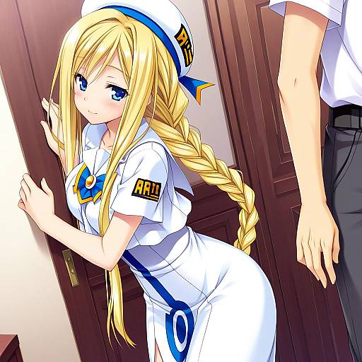 Illustration of Alicia florence, aria (manga) in the style of Moribe (rabumanyo)