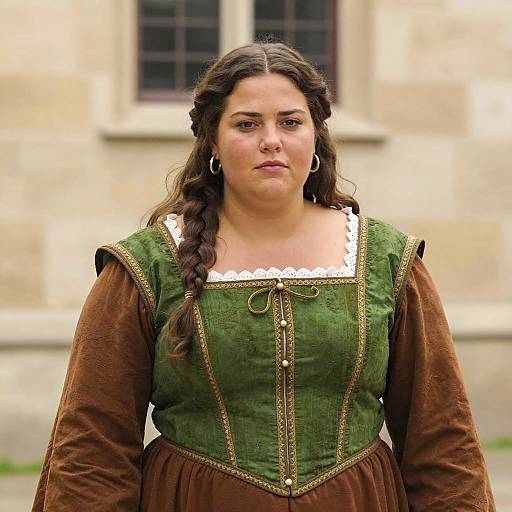 Renaissance Portrait of Plus-Size Woman