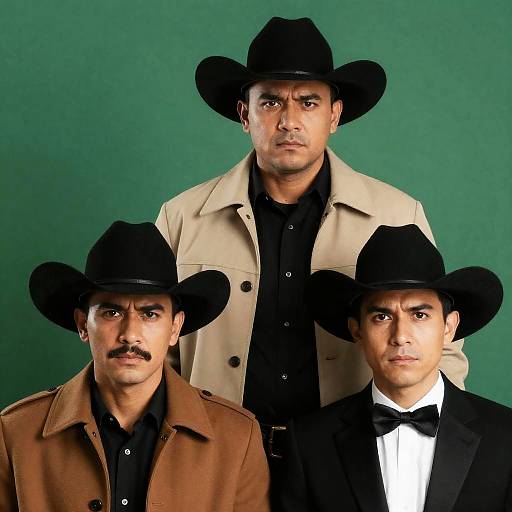 Intense Cowboys: Portraits of Distinction