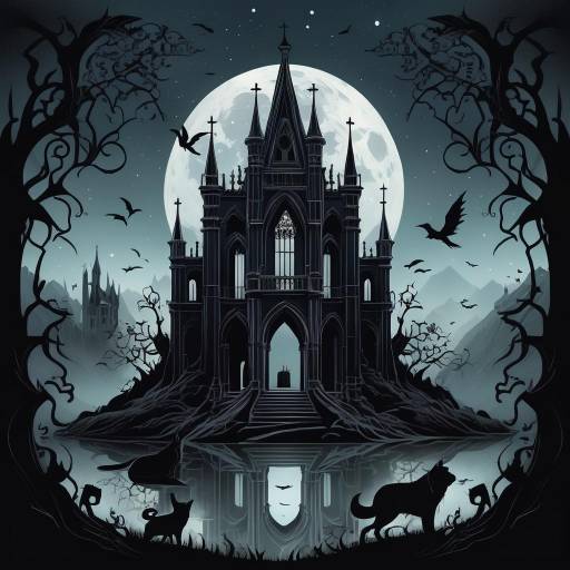 Ethereal Gothic Landscapes and Myths