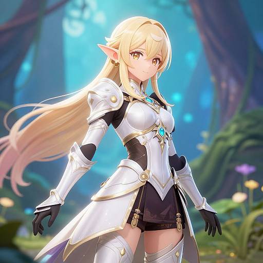 Anime Elf Character Design