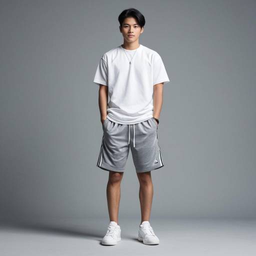 Stylish Male in Sports Fashion Attire