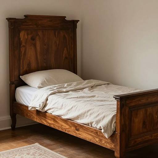 Antique Queen Bed Sanctuary Scene