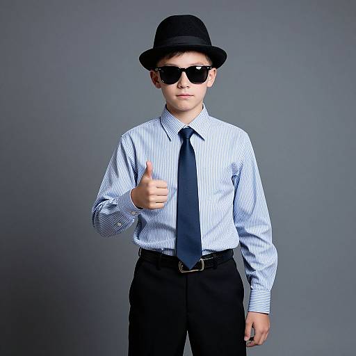 Blues Brothers Solo Costume Portrait