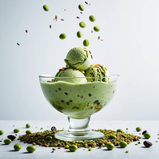 Ultra-Realistic Matcha Ice Cream Delight