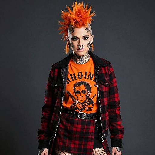 John Boyega Punk Woman Portrait