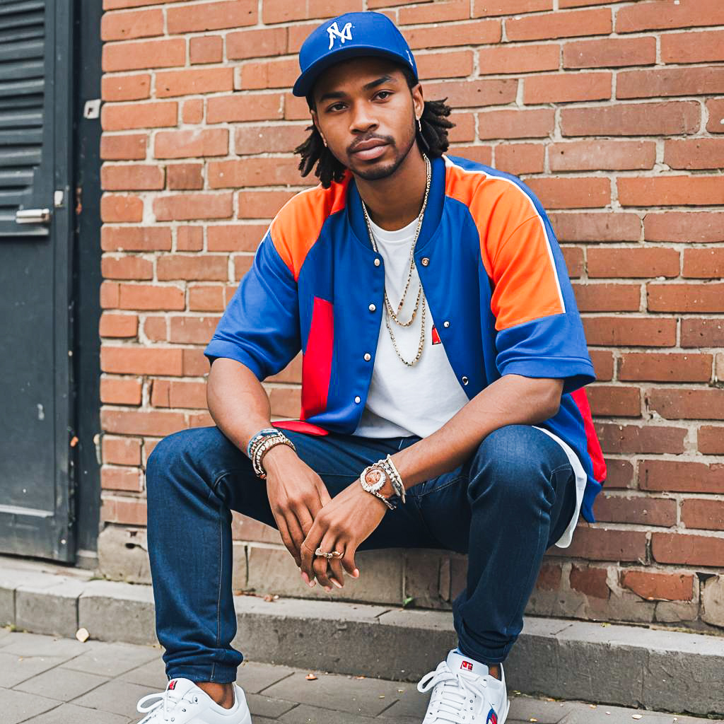 Urban Sportswear: Chill Musician's Jersey Look