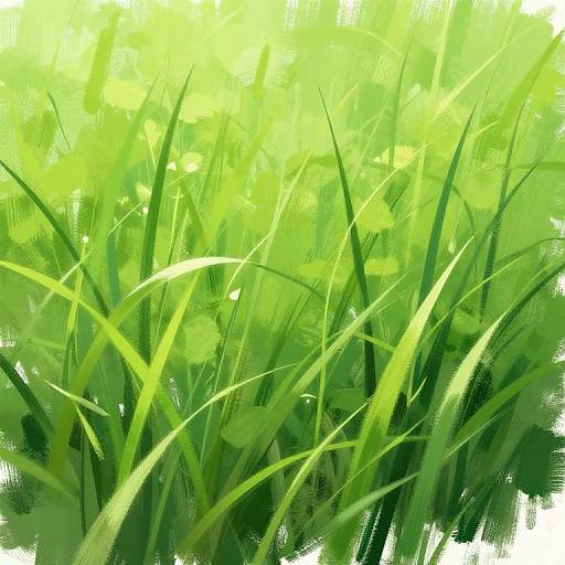 Digital Art Tutorial: Realistic Grass Drawing