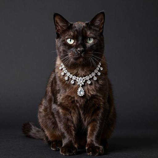 Elegant Portrait of a Turkish Van Cat