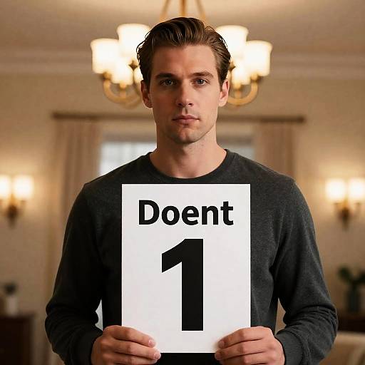 Confident Man in Elegant Setting