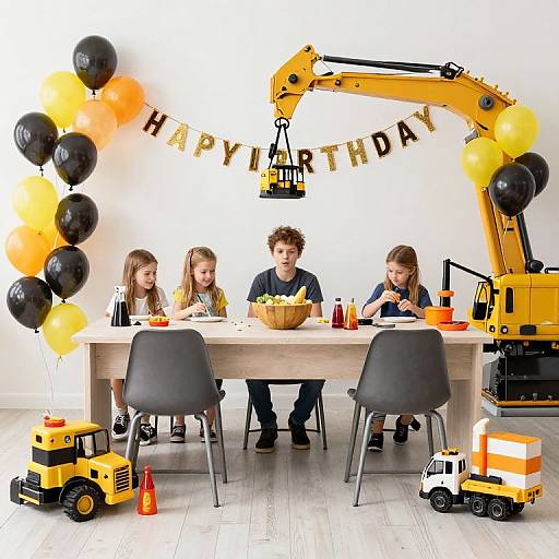 Construction Theme Birthday Party Ideas