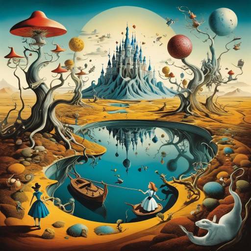 Surrealism Meets Alice: Illustrative Journey Surrealism Meets Alice: Illustrative Journey