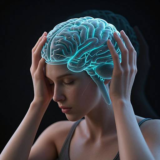 Cinematic Cyberpunk Brain Focus