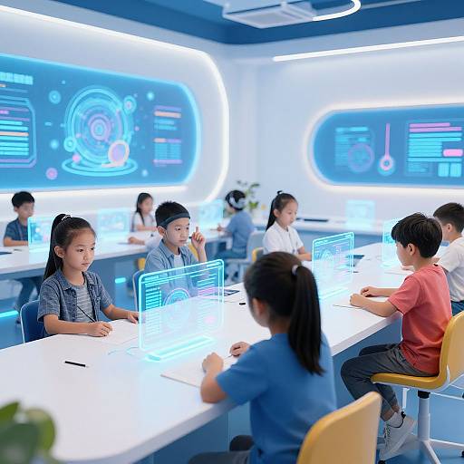 Futuristic Interactive Learning Environment