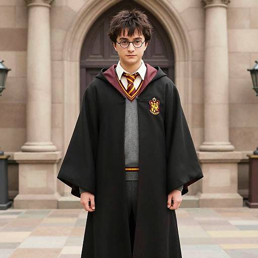 Harry Potter Costume Photo Pose