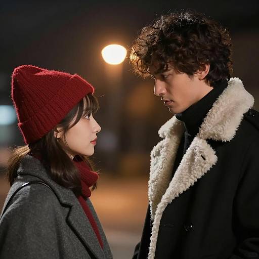 Intense Encounter in Dim Light