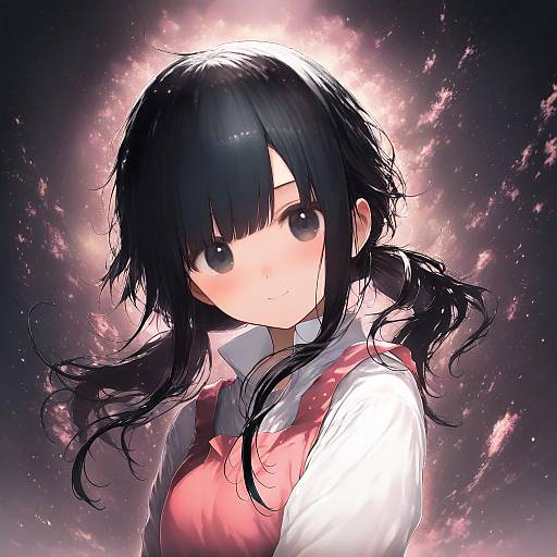 Illustration of Asahina hiyori, kagerou project in the style of Endou hiroto