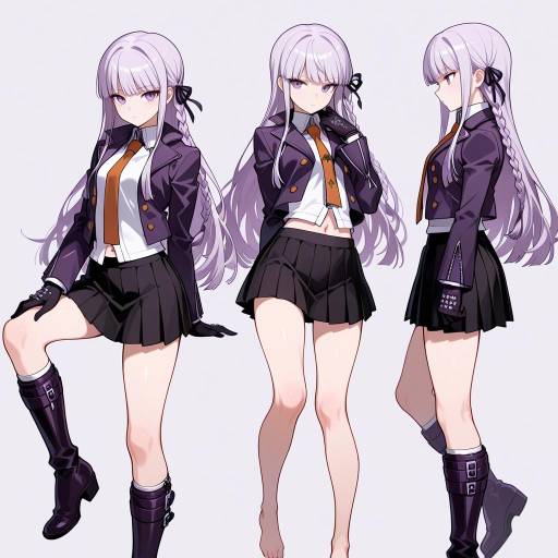 Kyoko Kirigiri: Stylish Character Showcase