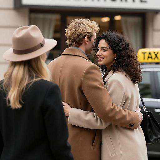Joyful Outdoor Gathering with Friends