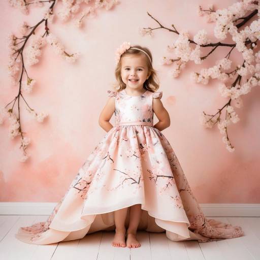 Whimsical Fashion Shot of Toddler Delight