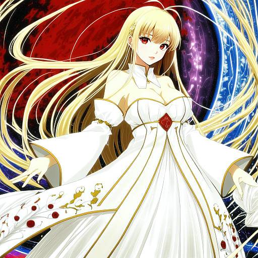 Illustration of Archetype earth, tsukihime in the style of Boshi (a-ieba)