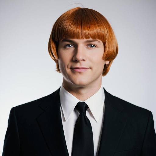Moe Howard Cosplay with Cinematic Flair
