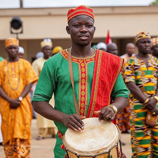 Traditional Kente Wedding Celebration
