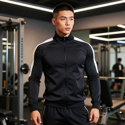 Athlete with Short Hair Undercut