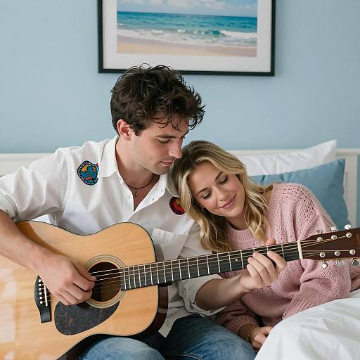 Intimate Music Moments with Colorful Vibes