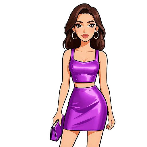 Modern Party Fashion Woman