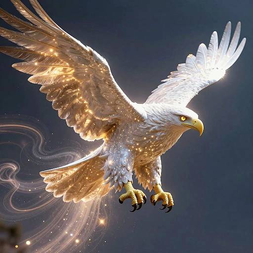 Monumental Quantum Eagle Radiance