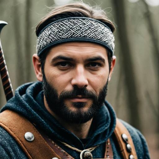Realistic Huntsman Costume Portrait