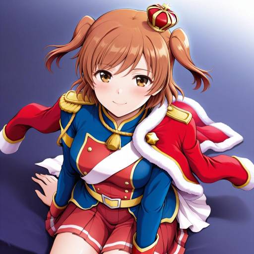 Illustration of Aijou karen, shoujo kageki revue starlight in the style of Chacharan