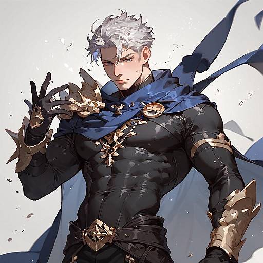 Muscular Batman in Adam Hughes Style