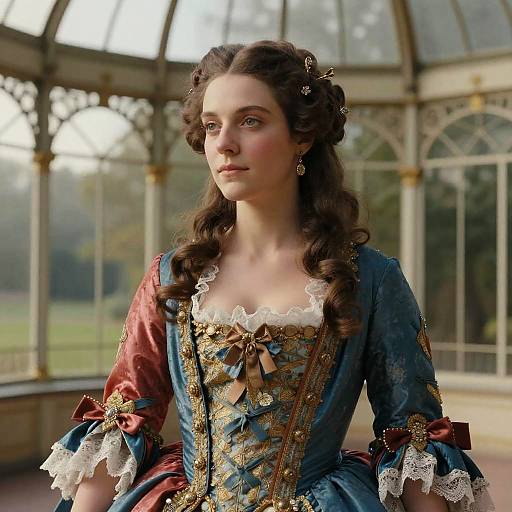 Baroque Portrait of a Noblewoman