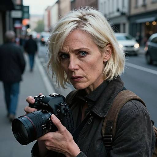 Portrait of Enigmatic War Photographer