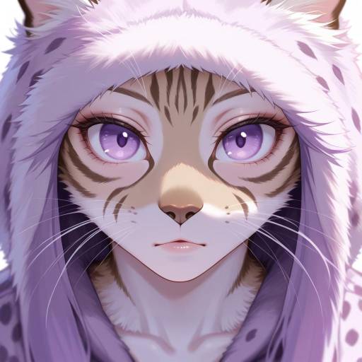 Serene Bengal Cat in Lavender Field Serene Bengal Cat in Lavender Field