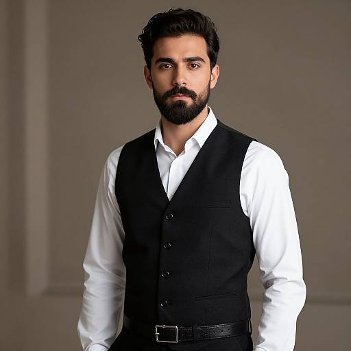 Realistic Man in Classic Costume