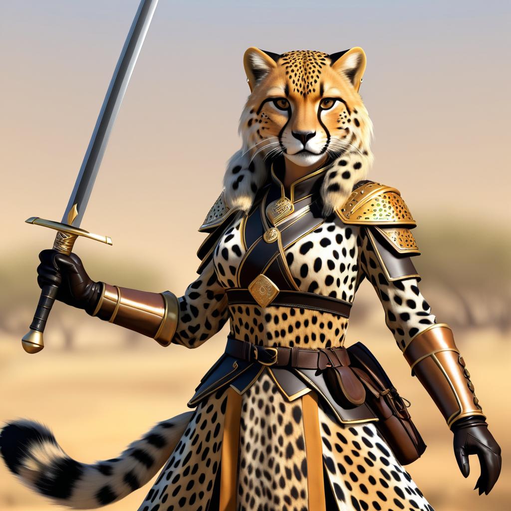 Combat Strategist Cheetah in Realism