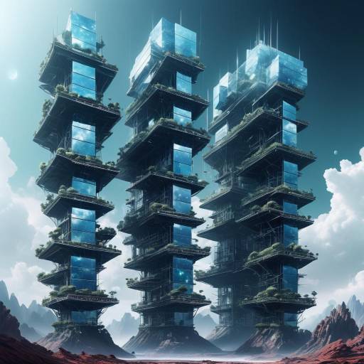 Surreal Beauty of Dreamweaver Towers Surreal Beauty of Dreamweaver Towers