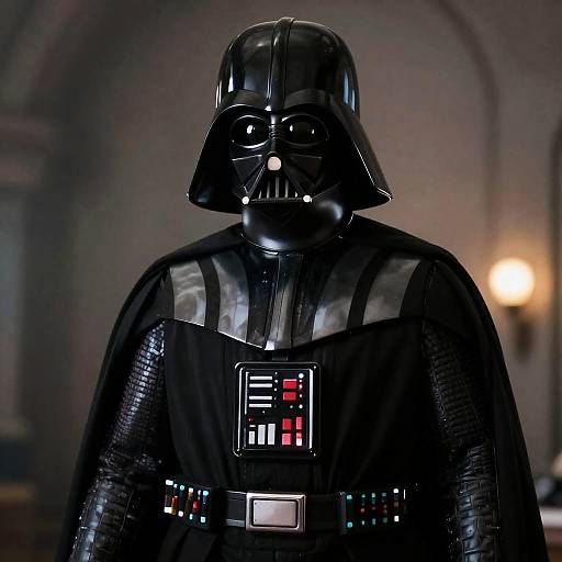 Intricate Realistic Darth Vader Screencap