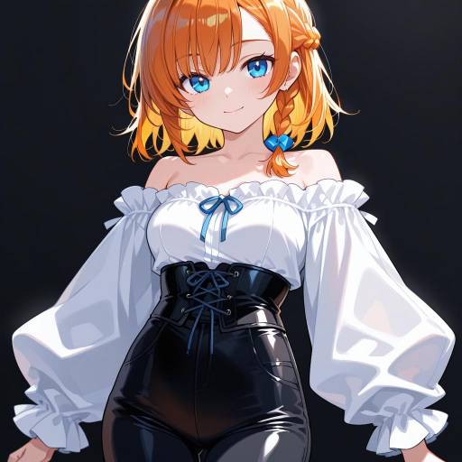Innocent Cowgirl in Off-Shoulder Look Innocent Cowgirl in Off-Shoulder Look