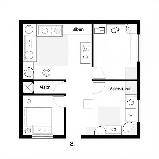 Minimalistic Animal Shelter Floor Plan
